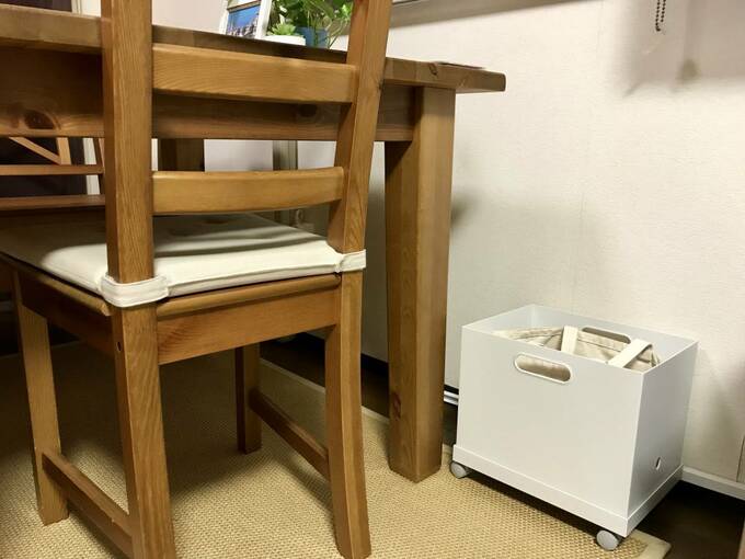 バッグ一時置き場