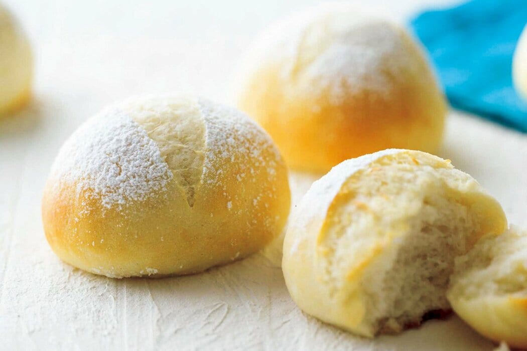 もちふわ食感「米粉の丸パン」のつくり方。ボウルひとつで洗い物も最小限