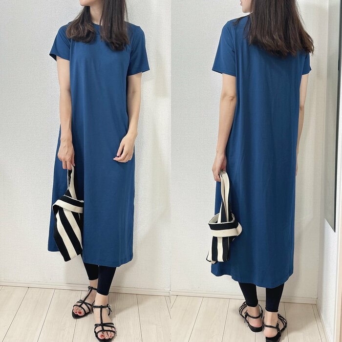 ユニクロ エアリズムコットンブラワンピース XL UNIQLO