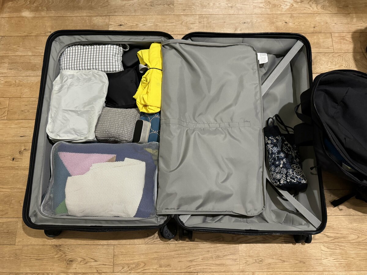 2泊3日旅行、荷物を軽くする「パッキング術」。無印良品の圧縮ケースが