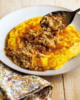 ネギ玉の鶏キノコあん。ナメコを使ったやさしいとろみで糖質もカット