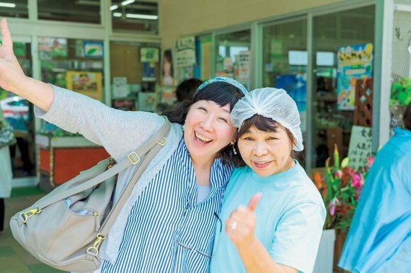 枝元さんと女性