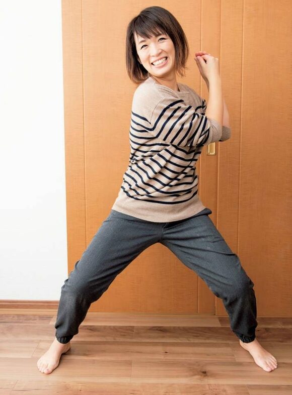 女性ストレッチ