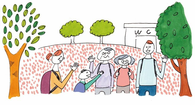 たくさんの人イラスト