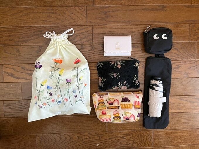 1泊旅行の持ち物