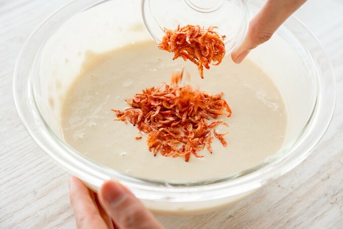 サクラエビ入れる