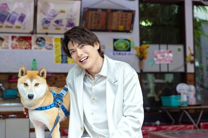 犬とのカット