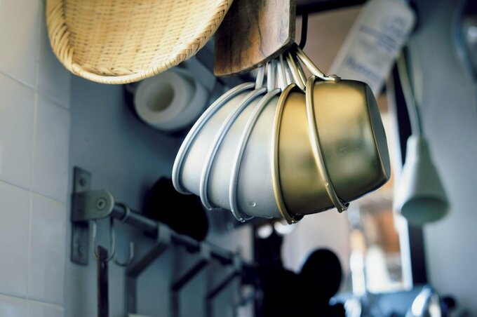 引っかけ収納の様子