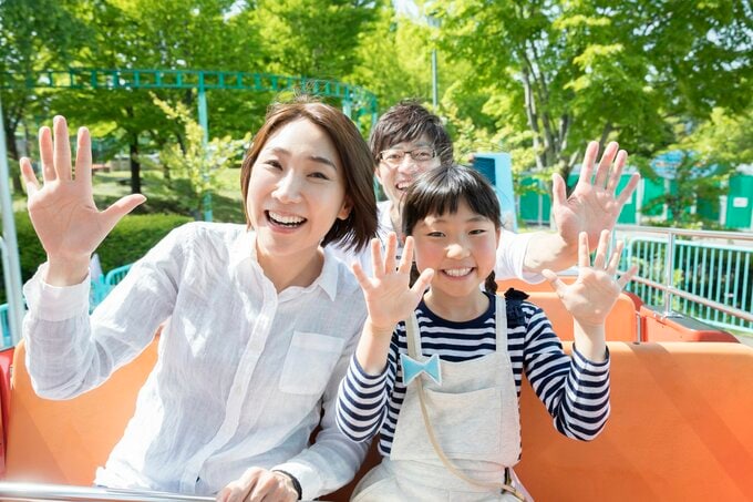 ジェットコースター 家族