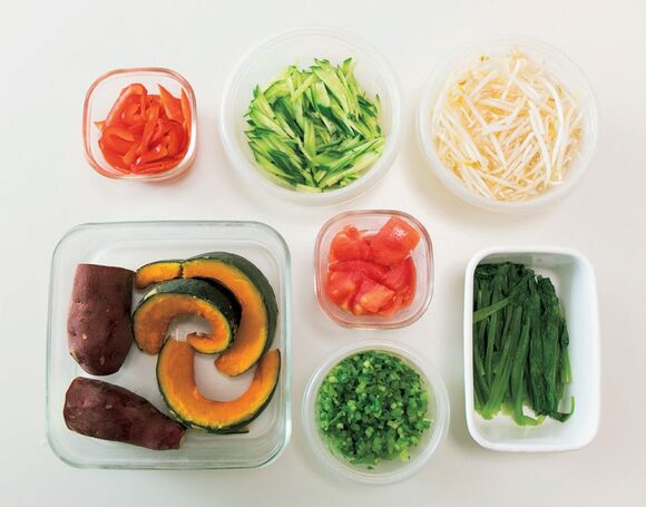 下処理ずみ野菜