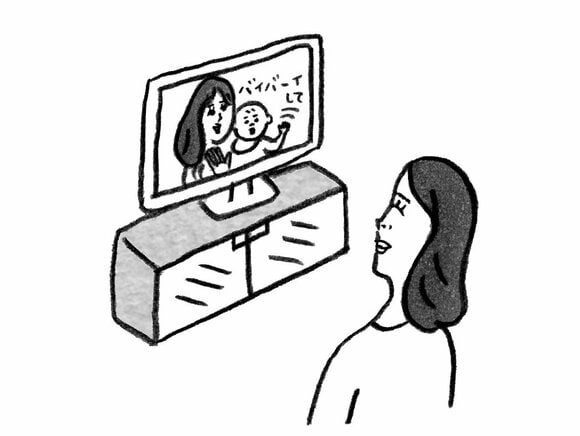 楽しかったときの写真やビデオを見て気持ちを切り替える