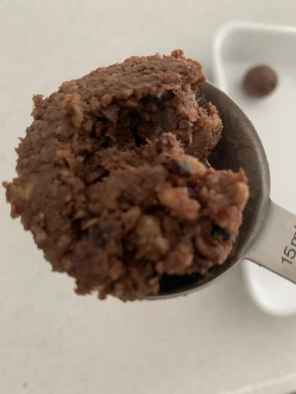 スプーンで丸める