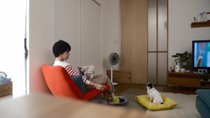 ハギヤマさんの後ろ姿