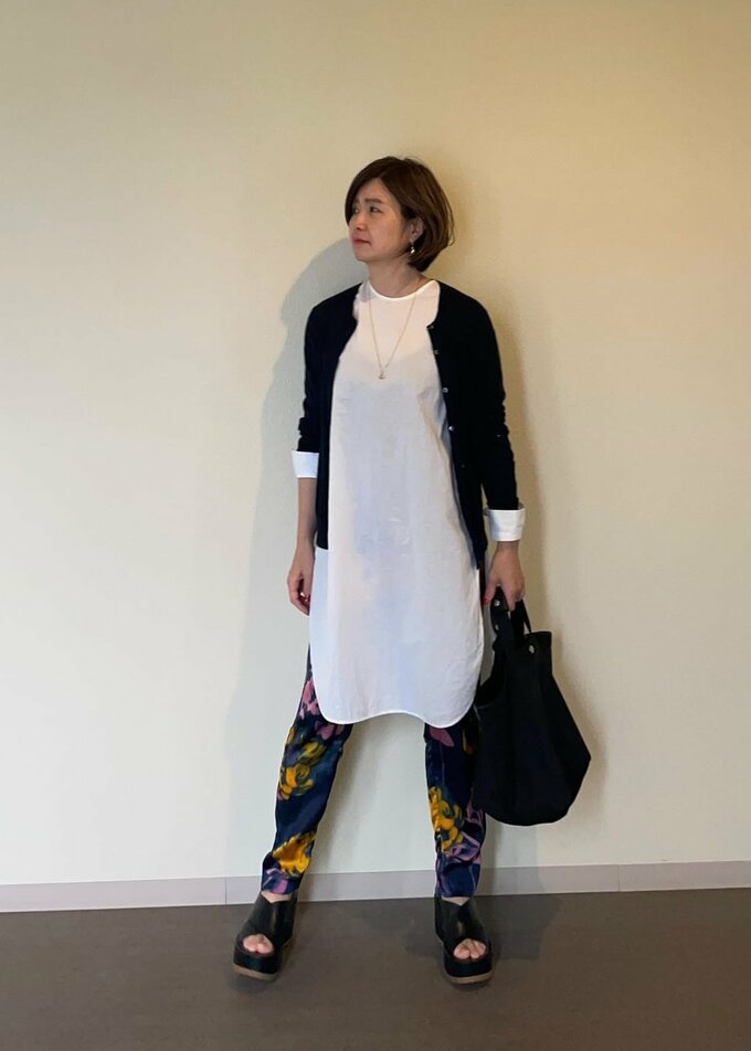 ユニクロのカーディガン着まわしコーデ3