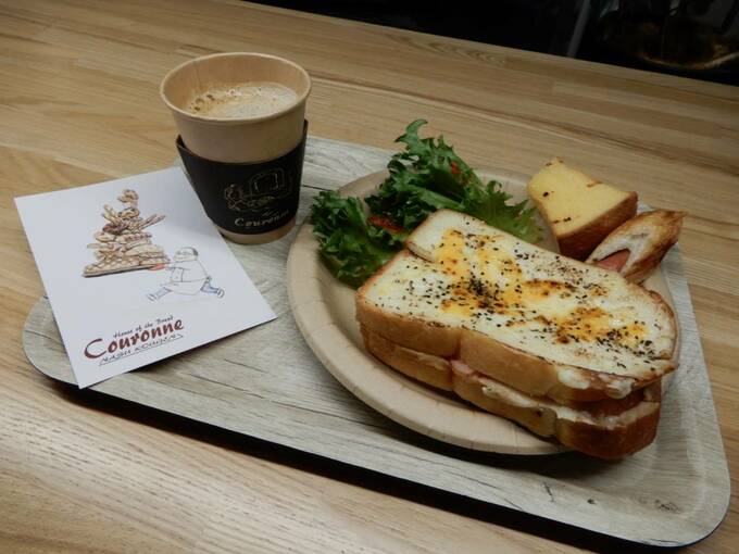 ボリューム満点のクロックムッシュ