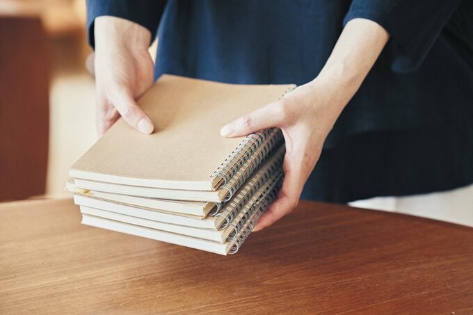 今までに使ったノートは20冊以上