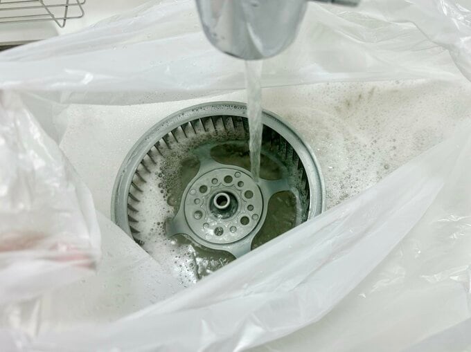 換気扇のつけおき掃除
