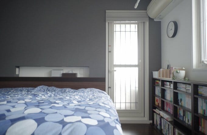 ベランダに通じる勝手口