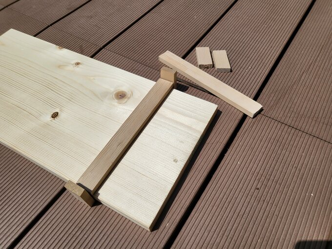 テーブルに合わせて6等分に