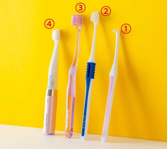 歯ブラシのラインナップ