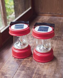 ランタンを活用して使う場所だけ明かりをとる