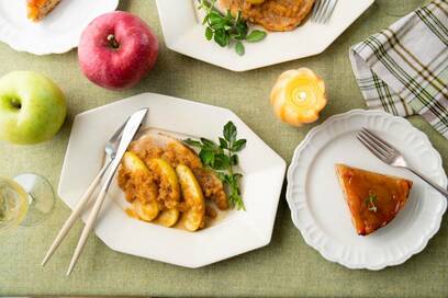 青森リンゴで彩るクリスマスレシピ。料理にもスイーツにもぴったり