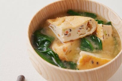 「タンパク質たっぷり」みそ汁がすごい。老化、生活習慣予防の健康レシピ2つ