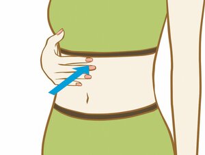 中かん（ちゅうかん）：押し方