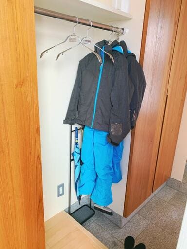 玄関のクロゼットコーナー