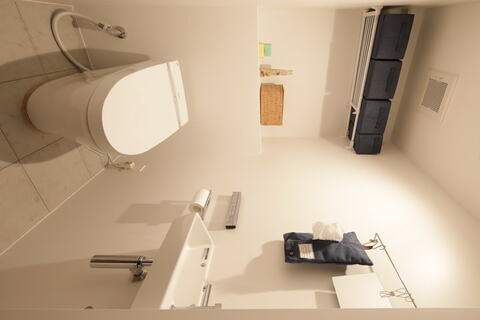 スッキリしたタンクレストイレ