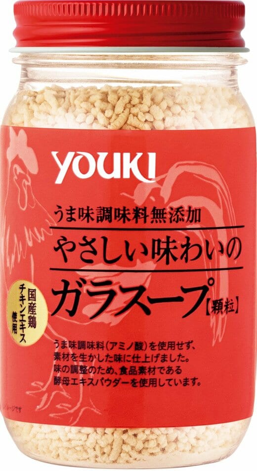 やさしい味わいのガラスープ