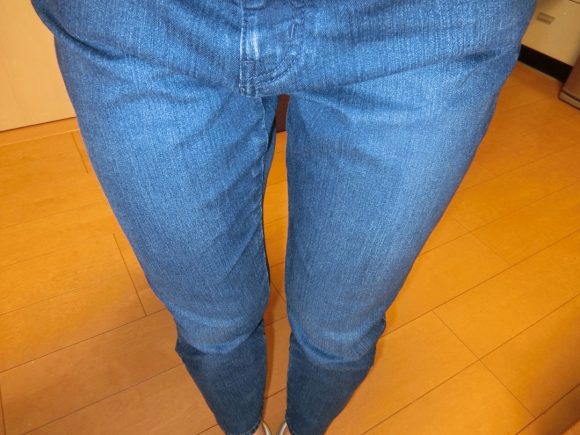細身のデニム