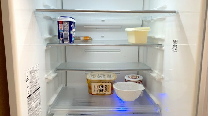 冷蔵庫の中