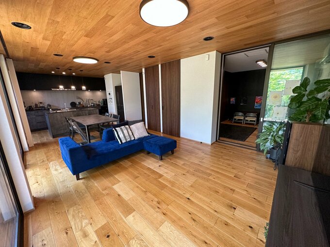 趣味室とリビング