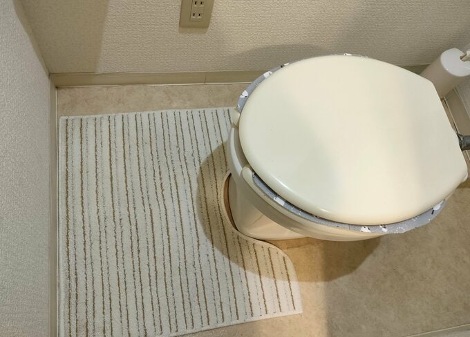 マットをなくすと見た目はすっきりしますが、やはり必要でした