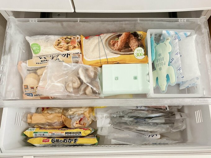 冷凍庫の中身