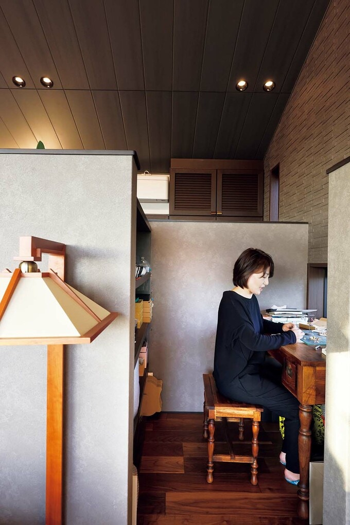 妻のワークスペース