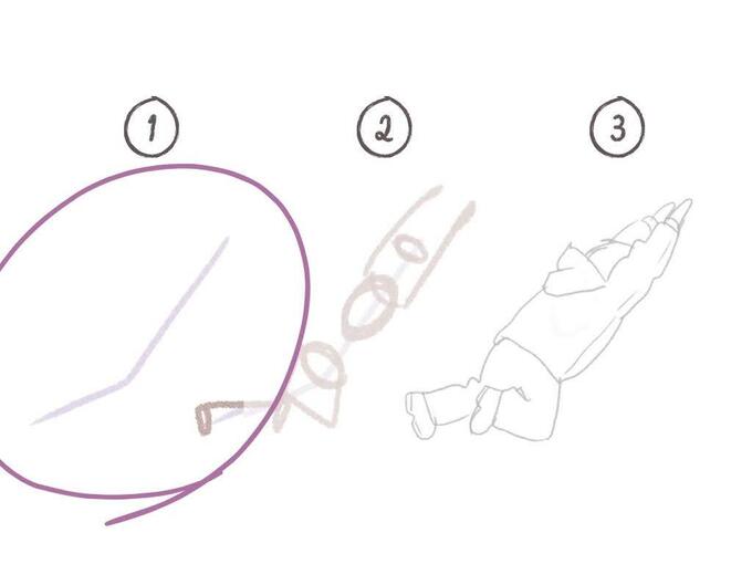 三條さんのスケッチ