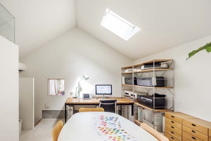 シンプルな仕事場