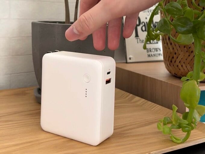 無印良品のモバイルバッテリー