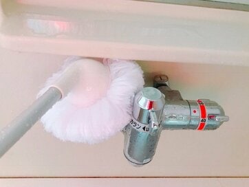 ながら掃除で築17年でもきれい！洗剤なしでお風呂がピカピカになる方法