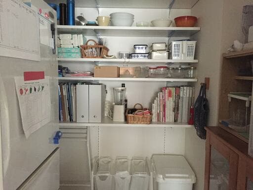 パントリーの内部