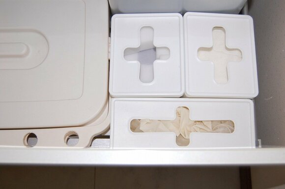 プルアウトボックスに収納