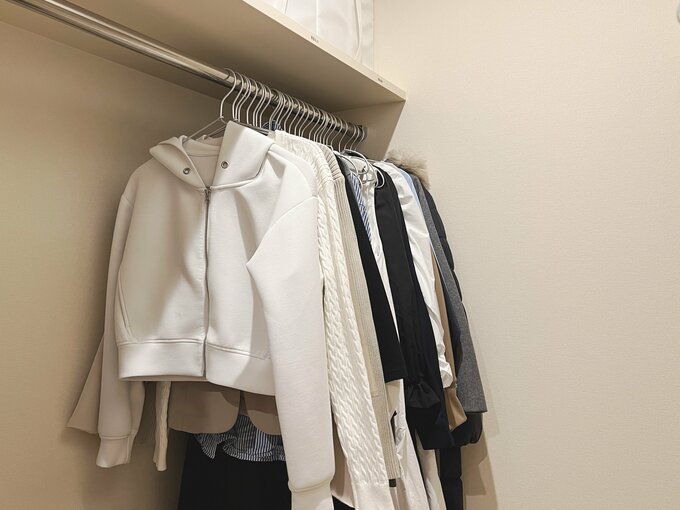 クローゼットの中