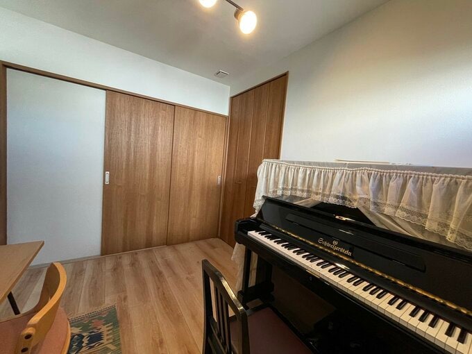 引き戸を閉めれば集中できる