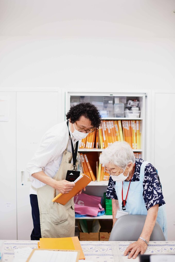 淺野信二さんと池田きぬさん
