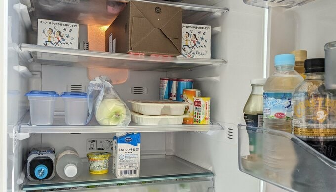 冷蔵庫の中身