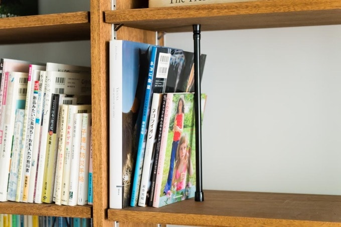 短い黒のつっぱり棒