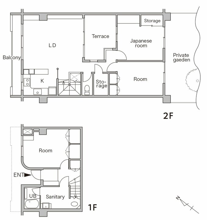 リノベーション前の図面