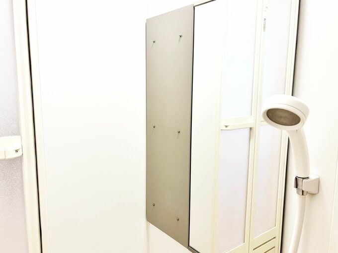 棚を外したお風呂